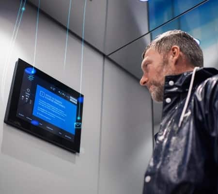 Inform and entertain with new media screens