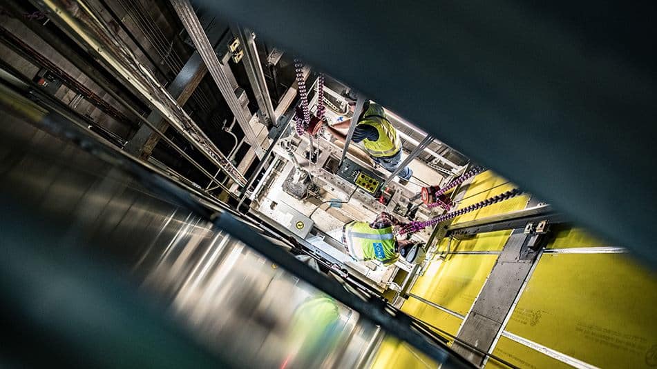 The new KONE JumpLift solution was born months ahead of schedule, thanks to the project team’s close collaboration.